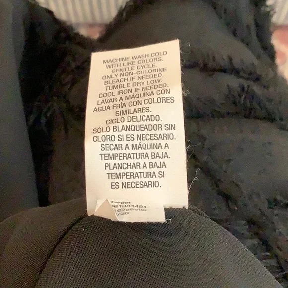 NWT A NEW DAY Black Fringe Whimsical Whimsigoth Evening Glam Jacket/Shrug OSFM - Picture 7 of 7